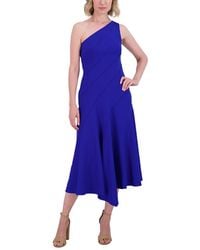 Vince Camuto - One Shoulder Solid Maxi Dress - Lyst