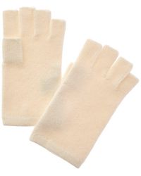 Sofiacashmere - Sofiacashmere Fingerless Cashmere Gloves - Lyst