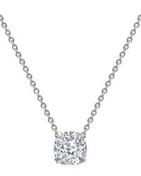 Lab Grown Diamonds - 14K 5.50 Ct. Tw. Lab-Grown Diamond Necklace - Lyst