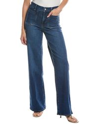 FRAME - Frame Le Slim Palazzo Long Modernist Savior Jean - Lyst