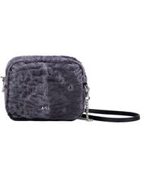 Agl Attilio Giusti Leombruni - Symon Lapin & Lambskin Clutch - Lyst
