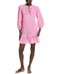 Garrie B - Ruffle Mini Dress - Lyst