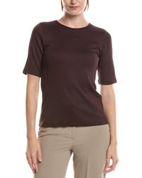 Eileen Fisher - Crew Neck Top - Lyst