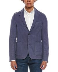 Officine Generale - Officine Generale Nehemiah Linen-Blend Jacket - Lyst