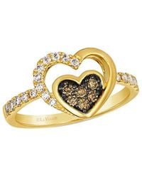 Le Vian - Le Vian Euphoria Chocolate 14K 0.13 Ct. Tw. Diamond Ring - Lyst