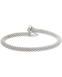 Meshmerise - Mesh 0.10 Ct. Tw. Diamond Bangle Bracelet - Lyst
