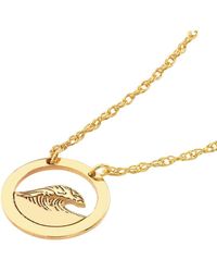 HAWLEY ST - 14K Nautical Necklace - Lyst
