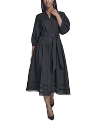 KARL LAGERFELD - Midi Dress - Lyst