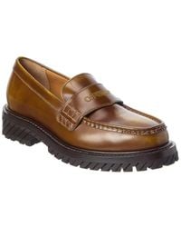 Off-White c/o Virgil Abloh - Combat Shade Leather Loafer - Lyst