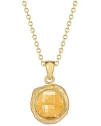 Reiss - 14k 1.80 Ct. Tw. Citrine Necklace - Lyst