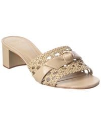 Alexandre Birman - Clarita Tresse Leather Sandal - Lyst