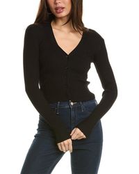 Dress Forum - Button-down V-neck Sweater - Lyst