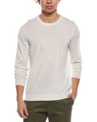 BOSS - Leno Wool Crewneck Sweater - Lyst