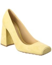 Bottega Veneta - Tower Suede Pump - Lyst