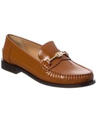 Ferragamo - New Vara Chain Leather Loafer - Lyst