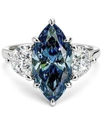 Prince Diamond & Jewelry - 14K 3.60 Ct. Tw. Lab-Grown Diamond Three-Stone Ring - Lyst