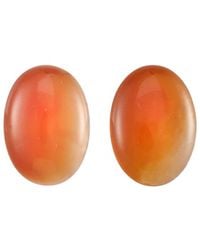 Margo Morrison - Sterling Silver Carnelian Gemstone Dangle Earrings - Lyst