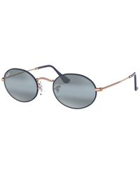 Ray-Ban Unisex Rb3547 51mm Sunglasses - Blue
