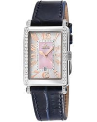 Gevril - Avenue Of Americas Mini Diamond Watch - Lyst