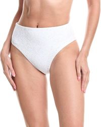 Sea Level - Interlace Retro High-Waist Bikini Bottom - Lyst