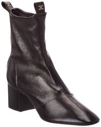Celine - Cheri Leather Boot - Lyst