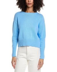Vince Camuto - Rollneck Lightweight Cotton Pullover - Lyst
