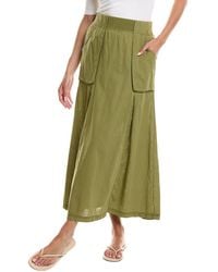 XCVI - Emerie Linen-Blend Skirt - Lyst