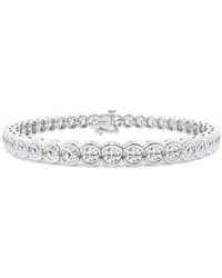 Lab Grown Diamonds - 14K 10.01 Ct. Tw. Lab Grown Diamond Bracelet - Lyst