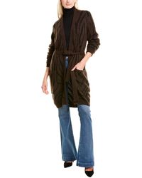 Max Mara Fabian Mohair & Wool-blend Cardigan - Brown