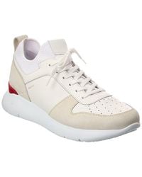 Isaia - Leather & Suede Sneaker - Lyst