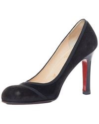 Christian Louboutin - Suede Pump (Authentic Pre-Loved) - Lyst