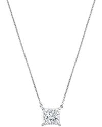 Diana M. Jewels - Diana M. 14K 15.00 Ct. Tw. Lab-Grown Diamond Pendant Necklace - Lyst