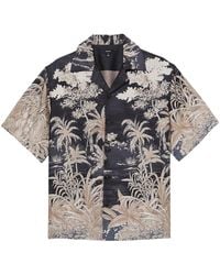 Reiss - Yoshi Jungle Placement Top - Lyst