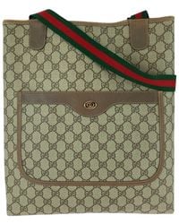 Gucci - Gg Supreme Canvas Tote (Authentic Pre-Loved) - Lyst