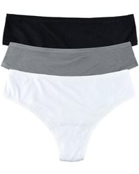 Hanky Panky - Set Of 3 Thong - Lyst
