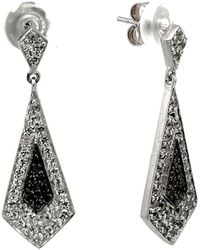 Diamond Select Cuts - 1.36 Ct. Tw. Diamond & Topaz Earrings - Lyst