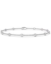 Lab Grown Diamonds - 14K 4.00 Ct. Tw. Lab-Grown Diamond Bracelet - Lyst