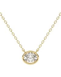 Diamond Select Cuts - 14K 0.50 Ct. Tw. Diamond Pendant Necklace - Lyst