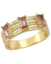 Reiss - 14k 0.93 Ct. Tw. Smokey Topaz Cocktail Ring - Lyst