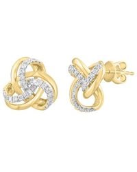 Effy Fine Jewelry - 14K 0.37 Ct. Tw. Diamond Earrings - Lyst