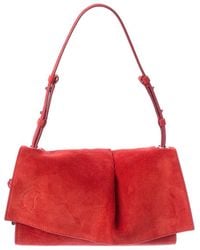 Christian Louboutin - Baggy Small Suede Shoulder Bag - Lyst
