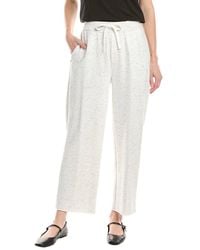 ATM - Cropped Straight Leg Pant - Lyst