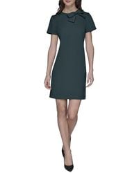 KARL LAGERFELD - Scuba A-Line Dress - Lyst