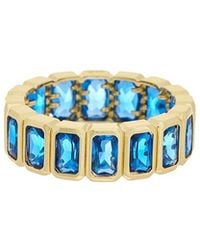 Juvell - 18K Plated Topaz Ring - Lyst
