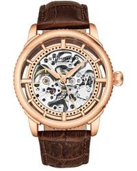 Stuhrling - Stuhrling Original Leather Watch - Lyst