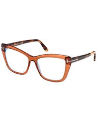 Tom Ford - Ft5826-B 55Mm Optical Frames - Lyst