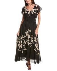 Taylor - Short Sleeve Midi Dress - Lyst