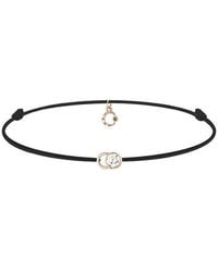 COURBET - 18K 0.15 Ct. Tw. Lab Grown Diamond Let's Commit Bracelet - Lyst