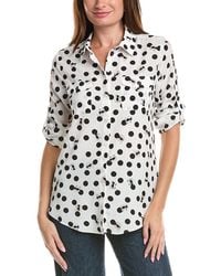 KARL LAGERFELD - Whimsical Woven Top - Lyst