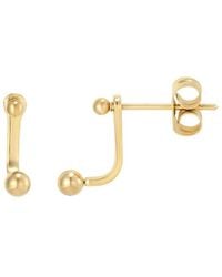 Adornia - 18K Plated Stainless Steel Earrings - Lyst